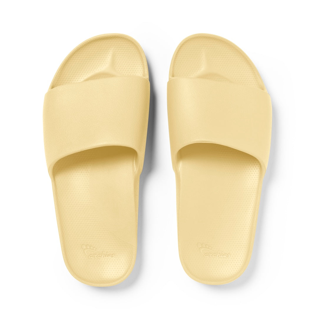 Arch Support Slides - Classic - Lemon 