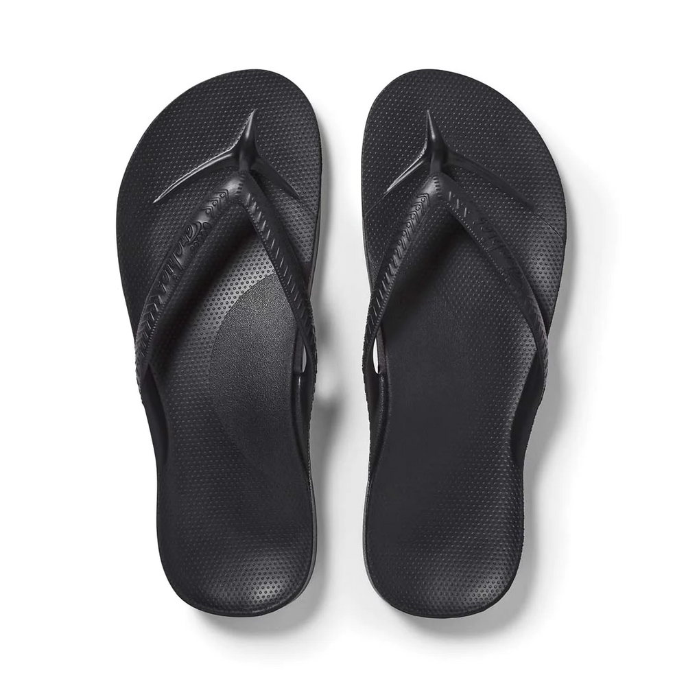  Arch Support Flip Flops - Classic - Black 