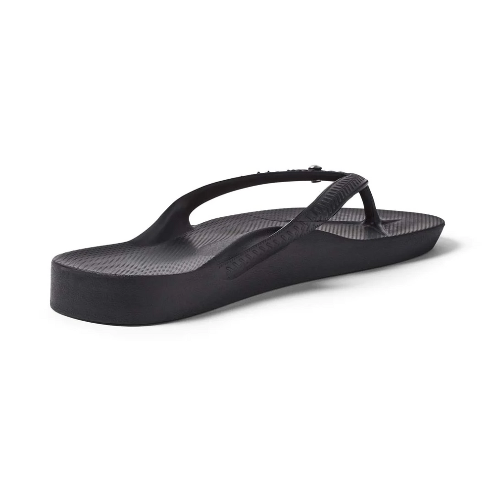 Arch Support Flip Flops - Classic - Crystal Black 