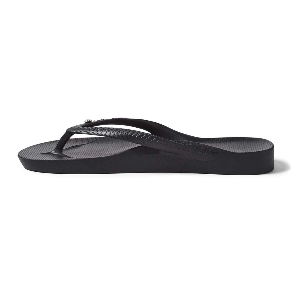  Arch Support Flip Flops - Classic - Crystal Black 