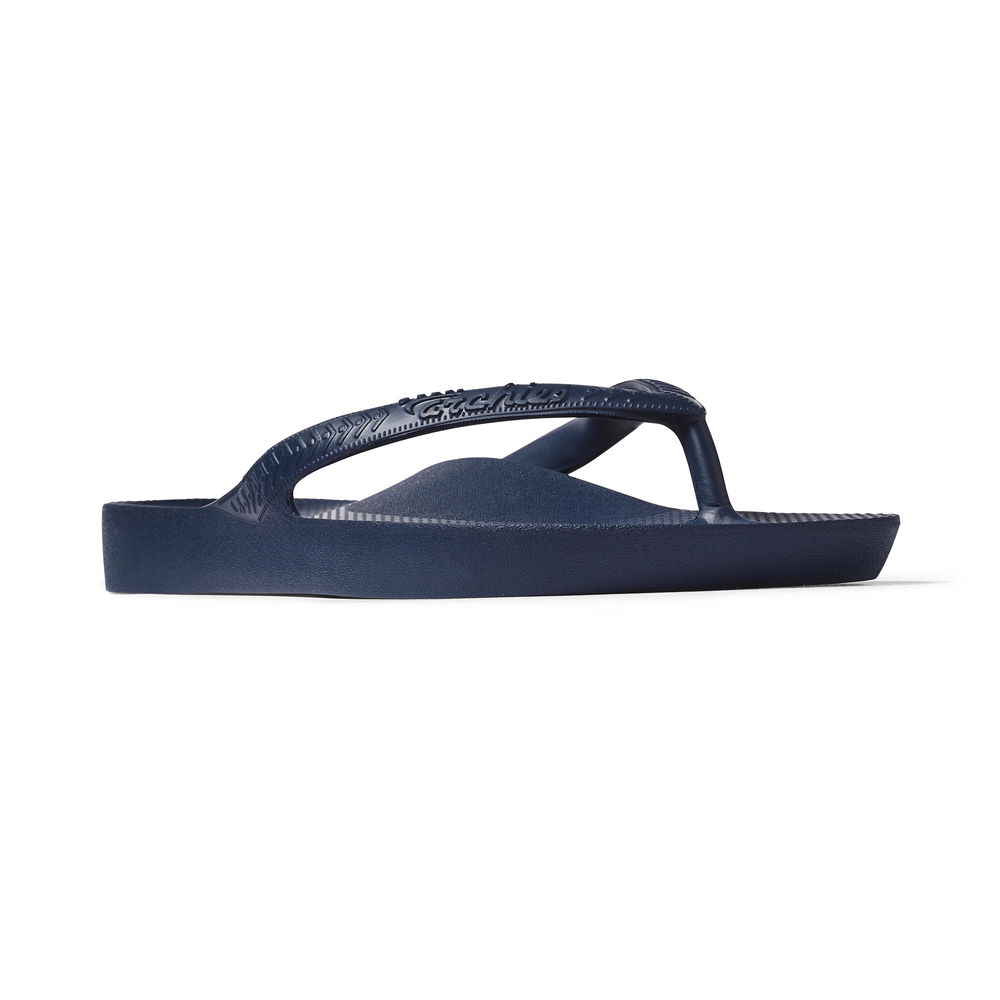  Arch Support Flip Flops - Classic - Navy 