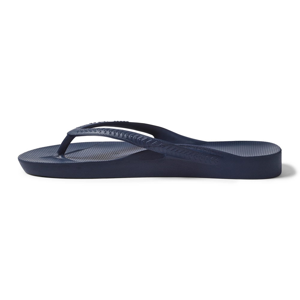  Arch Support Flip Flops - Classic - Navy 
