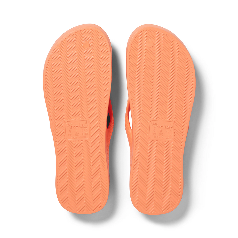 Arch Support Flip Flops - Classic - Peach 