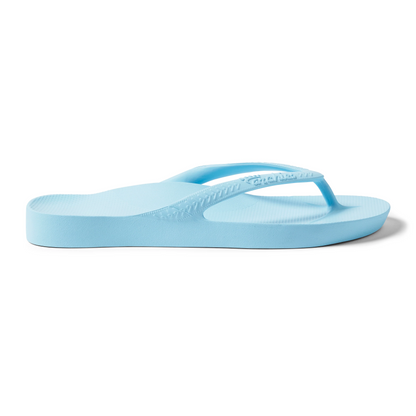 Arch Support Flip Flops - Sky Blue