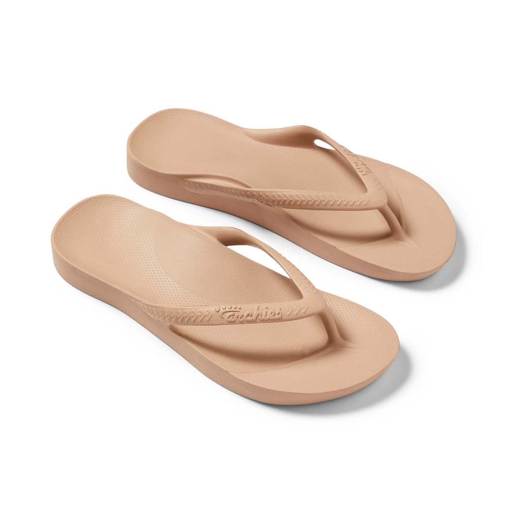  Arch Support Flip Flops - Classic - Tan 
