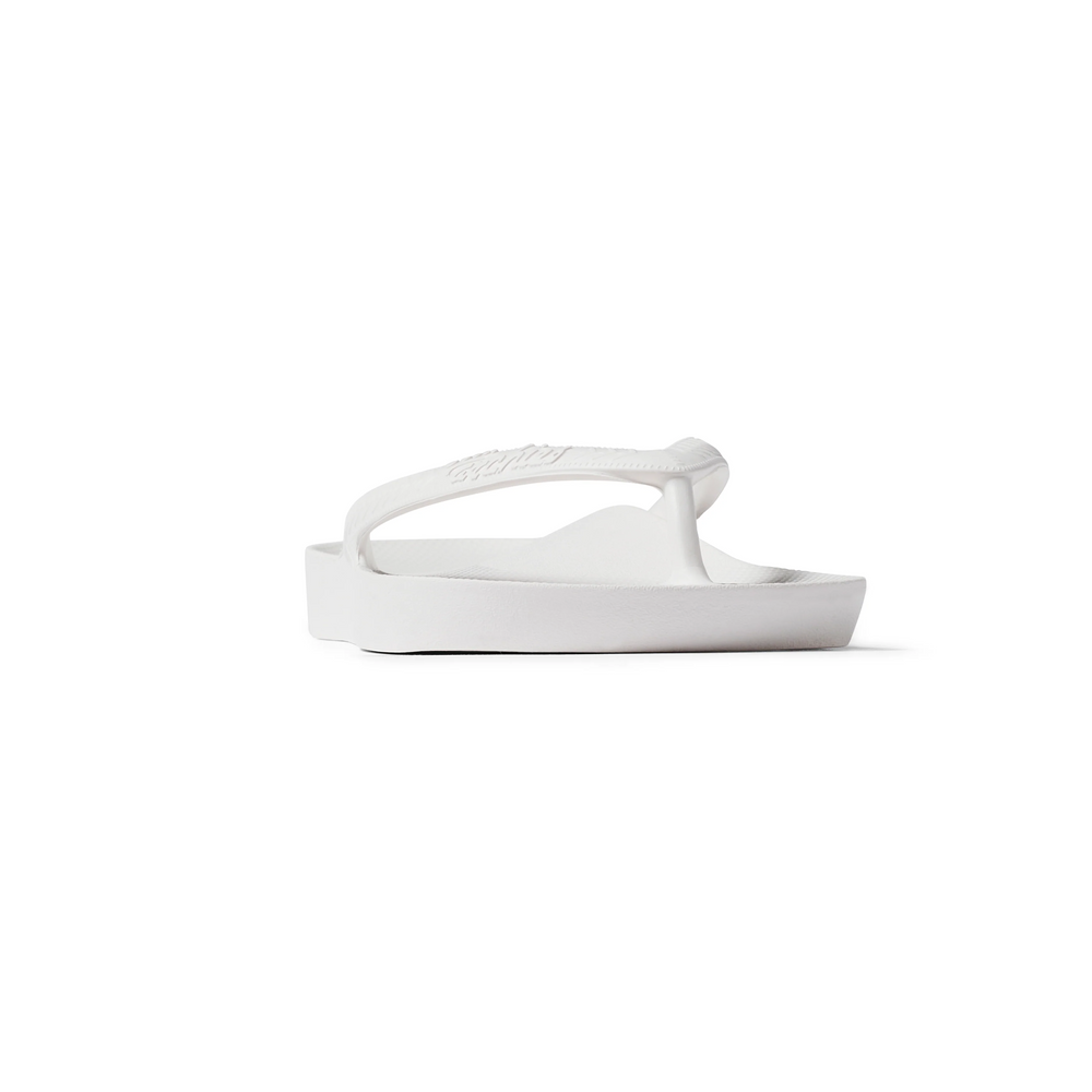  Arch Support Flip Flops - Classic - White 