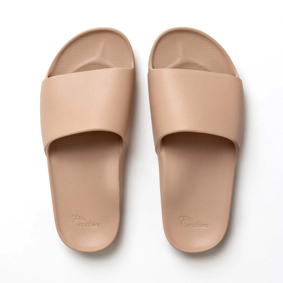 Arch Support Slides - Classic - Tan 